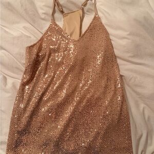 Sequin Sleeveless Dress